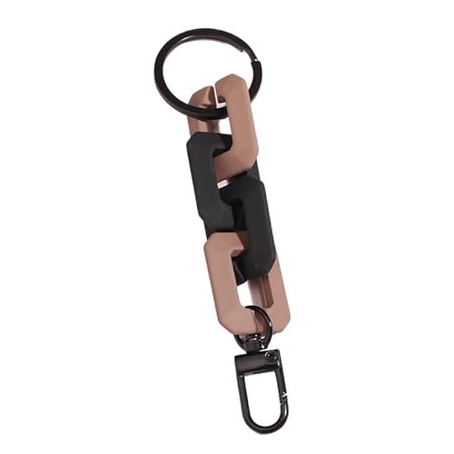 QWWQYDY Taschengurt Kunststoff-Gliederkette Schlüsselanhänger handgefertigt Schlüsselanhänger for Frauen Mädchen Handtasche Anhänger Zubehör Freundschaftsgeschenke(E5537) von QWWQYDY