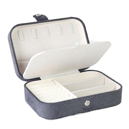 Schmuckaufbewahrung Personalisierte Hochzeitsschmuck-Aufbewahrungsbox, tragbare Reise-Schmuckschatulle, Geschenke for Brautjungfern, Aufbewahrungskoffer for Ohrringe und Halsketten(Dark Gray,Gold Glit Schmuckaufbewahrung Personalisierte Hochzeitsschmuck-Aufbewahrungsbox, tragbare Reise-Schmuckschatulle, Geschenke for Brautjungfern, Aufbewahrungskoffer for Ohrringe und Halsketten(Dark Gray,Gold Glit von QWWQYDY