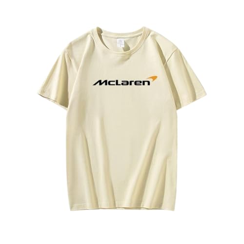 QWZWFC88 Unisex T-Shirt für Mclaren, Schnell trocknend Kurzarm Hochwertiger Stoff T-Shirt Geschenk,Beige-XXL QWZWFC88 Unisex T-Shirt für Mclaren, Schnell trocknend Kurzarm Hochwertiger Stoff T-Shirt Geschenk,Beige-XXL von QWZWFC88
