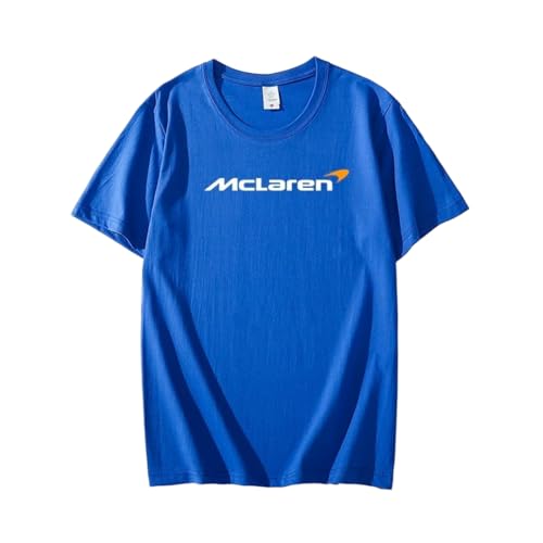QWZWFC88 Unisex T-Shirt für Mclaren, Schnell trocknend Kurzarm Hochwertiger Stoff T-Shirt Geschenk,Blue-M QWZWFC88 Unisex T-Shirt für Mclaren, Schnell trocknend Kurzarm Hochwertiger Stoff T-Shirt Geschenk,Blue-M von QWZWFC88