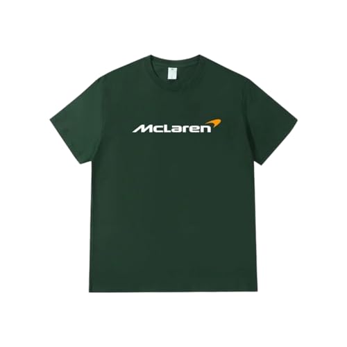 QWZWFC88 Unisex T-Shirt für Mclaren, Schnell trocknend Kurzarm Hochwertiger Stoff T-Shirt Geschenk,Green-XS QWZWFC88 Unisex T-Shirt für Mclaren, Schnell trocknend Kurzarm Hochwertiger Stoff T-Shirt Geschenk,Green-XS von QWZWFC88
