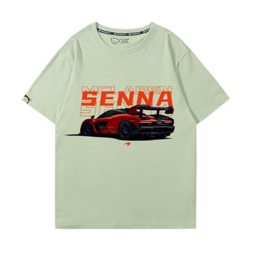 QWZWFC88 Unisex T-Shirt für Mclaren, Schnell trocknend Kurzarm Hochwertiger Stoff T-Shirt Geschenk,Green-XXXL QWZWFC88 Unisex T-Shirt für Mclaren, Schnell trocknend Kurzarm Hochwertiger Stoff T-Shirt Geschenk,Green-XXXL von QWZWFC88