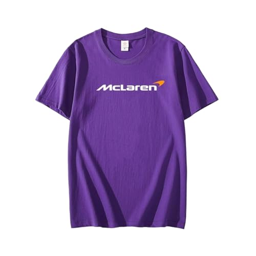 QWZWFC88 Unisex T-Shirt für Mclaren, Schnell trocknend Kurzarm Hochwertiger Stoff T-Shirt Geschenk,Purple-XXXXL QWZWFC88 Unisex T-Shirt für Mclaren, Schnell trocknend Kurzarm Hochwertiger Stoff T-Shirt Geschenk,Purple-XXXXL von QWZWFC88