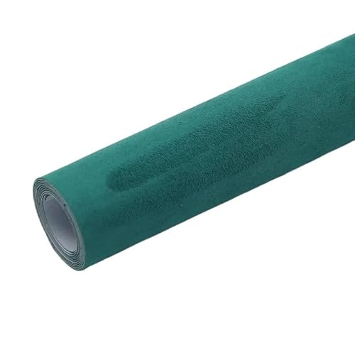 Autohimmelstoff, Dachhimmel Stoff Dachhimmel Stoff for Auto Innenpolster Dekor Reparatur selbstklebende Wildleder Aufkleber Patches(Green,20x300cm) von QXYOGO