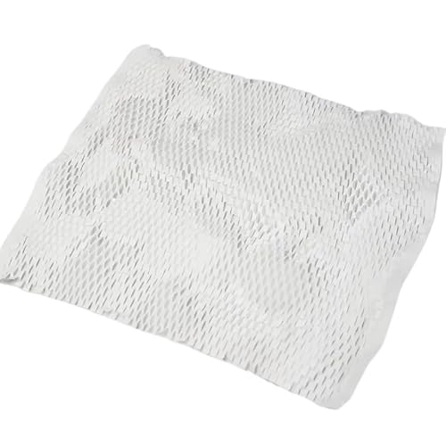 QXYOGO Wabenpapier Verpackungspapier Umweltfreundliches Wabenpapiergeflecht, ausgehöhltes Geschenkpapier, DIY-Duftkerze, Blumenkunst, Geschenkbox, Verpackung, handgefertigte Materialien(White) von QXYOGO