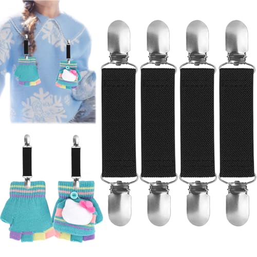 QYEHF handschuh klemme,Clips Elastische Handschuhe,4PCS Clip Riemen für Jungen Mädchen,Training tailliert Sofa Feste Schnalle elastischer Greifergürtel Mehrzweck Kissen Spannzange Befestigung QYEHF handschuh klemme,Clips Elastische Handschuhe,4PCS Clip Riemen für Jungen Mädchen,Training tailliert Sofa Feste Schnalle elastischer Greifergürtel Mehrzweck Kissen Spannzange Befestigung von QYEHF