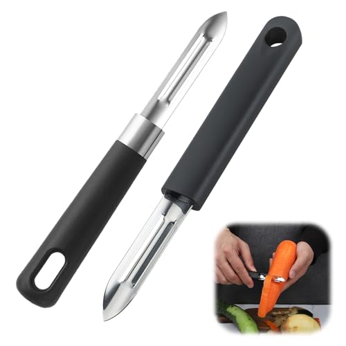 2er Set Edelstahl Sparschäler – Doppel-Klinge Kartoffelschäler & Gemüseschäler – Perfekt für Kartoffeln, Karotten, Gurken, Äpfel & Birnen – WMF Sparschäler, Fackelmann Sparschäler, Vegetable Peeler 2er Set Edelstahl Sparschäler – Doppel-Klinge Kartoffelschäler & Gemüseschäler – Perfekt für Kartoffeln, Karotten, Gurken, Äpfel & Birnen – WMF Sparschäler, Fackelmann Sparschäler, Vegetable Peeler von QYHON
