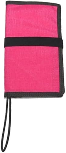 QYMDRION Unterwasser Schreibblock Notizblock, Notizbuch, Tauchnotizbuch, Unterwasser-Notizblock mit Bungee/D-Ring-Befestigung, Umhängeband, Wasserdichtes Papier 20 x 12 x 2 cm (rosarot) von QYMDRION