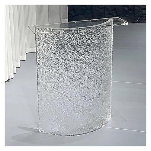 QYZUJIKL Acryl-Tischbeine, Transparente Möbelbeine, Schwimmende Ersatz-Tischfüße (1 Stück), DIY-Dekor-Tischfuß Für Esszimmer Und Büro-Clear-a-60x71 cm von QYZUJIKL