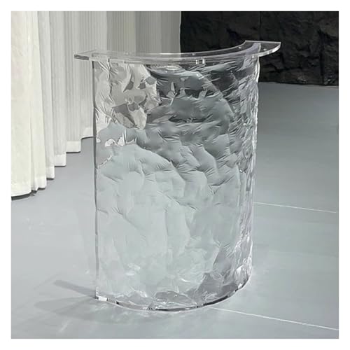 QYZUJIKL Acryl-Tischbeine, Transparente Möbelbeine, Schwimmende Ersatz-Tischfüße (1 Stück), DIY-Dekor-Tischfuß Für Esszimmer Und Büro-Clear-b-60x71 cm von QYZUJIKL