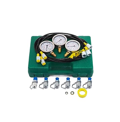 Hydraulisches Manometer Test Kit Tester Kupplung for Baggerbau 8600PSI mit tragbarem Gehäuse for Industrie von QZCX