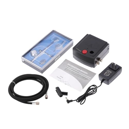 Nagler, 100-240 V Farbspritzpistole Airbrush Luftkompressor Kit for Kunst Malerei Maniküre Handwerk Kuchen Spray Modell Air Pinsel Nagel Werkzeug Set Nagler, 100-240 V Farbspritzpistole Airbrush Luftkompressor Kit for Kunst Malerei Maniküre Handwerk Kuchen Spray Modell Air Pinsel Nagel Werkzeug Set von QZCX