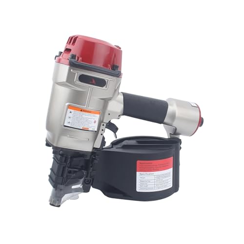 Nagler, CN70 Pneumatisches Spulen-Dachnagler-Werkzeug, Luft-Nagelpistole, Spulennagler, pneumatischer Nagler, Holzbearbeitungswerkzeug Nagler, CN70 Pneumatisches Spulen-Dachnagler-Werkzeug, Luft-Nagelpistole, Spulennagler, pneumatischer Nagler, Holzbearbeitungswerkzeug von QZCX