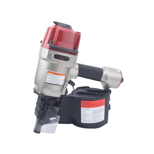 Nagler, CN80 Industrieller pneumatischer Spulennagler for Dacharbeiten, Luftnaglerpistole, pneumatische Nagelpistole, 50 mm–83 mm Nagler, CN80 Industrieller pneumatischer Spulennagler for Dacharbeiten, Luftnaglerpistole, pneumatische Nagelpistole, 50 mm–83 mm von QZCX