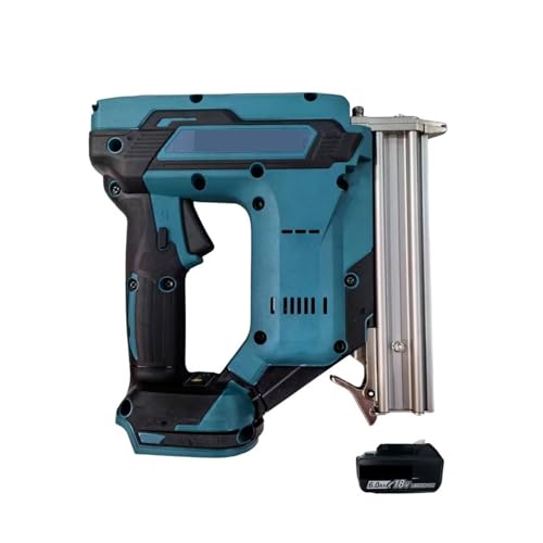 Nagler, Cordless Rechargeable Nail 18v Lithium Battery Wood Working Decoration Electric Nailer Lithium Electric Nail Gun(1 batteries) von QZCX