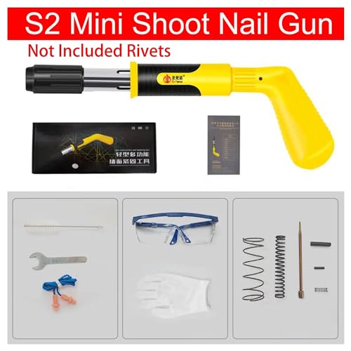 Nagler, Handheld Powerful Concrete Nail Gun Dedicated Mini Cannon Nailer Wall Concrete Nail Gun Flooring Roof Frame Palm Gun Nagler, Handheld Powerful Concrete Nail Gun Dedicated Mini Cannon Nailer Wall Concrete Nail Gun Flooring Roof Frame Palm Gun von QZCX