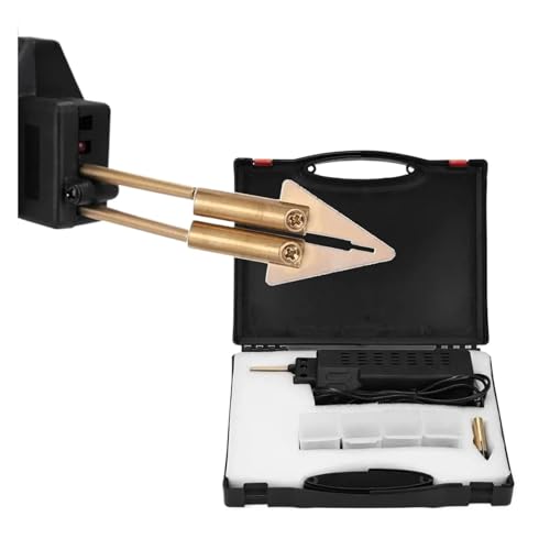 Nagler, Kunststoffschweißgerät, 50 W, Heißnagelpistole mit 200 Nägeln, Auto-Stoßstangen-Reparatur-Set, Risswerkzeug, Garagennagler, PVC-Maschine, Schweißdraht-Werkzeug von QZCX