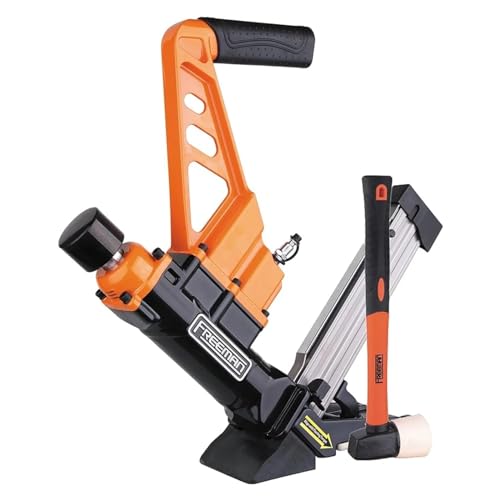 Nagler, Leichter pneumatischer 3-in-1 15,5-Gauge- und 16-Gauge-2-Zoll-Bodennagler und Tacker. Ergonomische und leichte Nagelpistole Nagler, Leichter pneumatischer 3-in-1 15,5-Gauge- und 16-Gauge-2-Zoll-Bodennagler und Tacker. Ergonomische und leichte Nagelpistole von QZCX