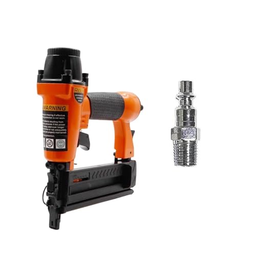 Nagler, Luftnagler 18 Gauge 2 In 1 Lufthefter SF5040Q Pneumatische Nagelpistole for Sofa Boden Dach Dekor Holzbearbeitung Luftwerkzeuge(Air Inlet-AP) von QZCX