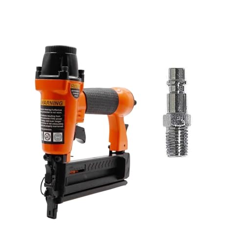 Nagler, Luftnagler 18 Gauge 2 In 1 Lufthefter SF5040Q Pneumatische Nagelpistole for Sofa Boden Dach Dekor Holzbearbeitung Luftwerkzeuge(Air Inlet-GP) von QZCX