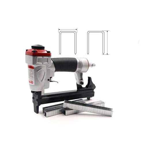 Nagler, Luftnagler 21GA 8016 Pneumatischer Nagelpistolen-Polsterhefter for Sofa-Dachboden-Polstermöbel Nagler, Luftnagler 21GA 8016 Pneumatischer Nagelpistolen-Polsterhefter for Sofa-Dachboden-Polstermöbel von QZCX