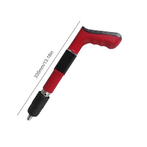 Nagler, Manual Mini Nail Gun Wall Attachment Steel Nail Gun Metal Machining Rivet Gun Tools Adjustable Wall Attachment High Pressure Nail Gun(Rood) von QZCX