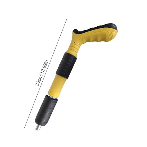 Nagler, Manual Mini Nail Gun Wall Attachment Steel Nail Gun Metal Machining Rivet Gun Tools Adjustable Wall Attachment High Pressure Nail Gun(Yellow A) von QZCX