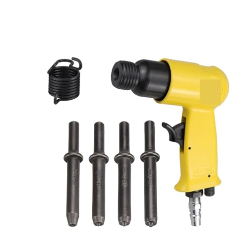 Nagler, Pneumatic Air Rivet Hammer Professional Hand Held Half Tube Rivets/fixed Rivets Round Head Nails Riveter M3 M4 M5 M6(3 4 5 6mm hollow) von QZCX