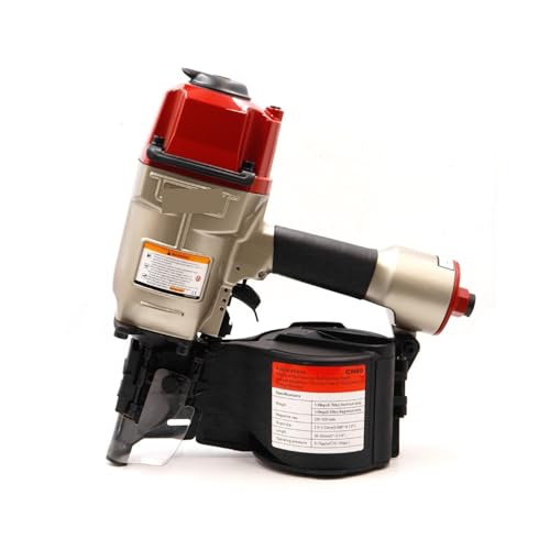 Nagler, Professional Pallet Coil Nailer CN57 CN70 CN80 CN90B Pneumatic Nail Gun Wood Floor Roof Nailer Pneumatic Tool(CN80) von QZCX