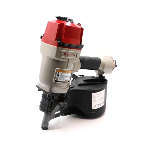 Nagler, Spulennagler CN55 CN70 CN80 Holzpalette Pneumatische Nagelpistole Dach Pneumatischer Nagler Möbel Luftnagler.(CN80) von QZCX