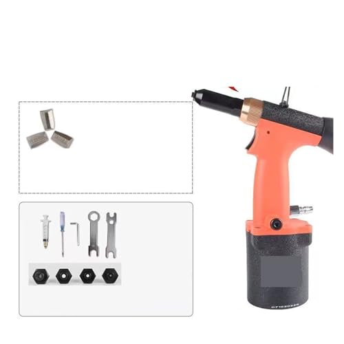 Nagler, Tool Pneumatic Rivet Gun, Industrial Rivet Pliers, Stainless Steel Nails(S30self priming type) von QZCX