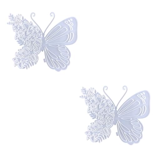2 x Schmetterlingsdekoration, Kieselgel, Wandbehang, Schreibtisch von QZDCFC