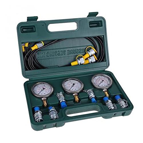 35ED Hydrauliktester 250/400/600bar Hydraulikdruck-Test-Kit Hydraulik-Messgerät-Kit for Bagger-Baumaschinen für Profis und Heimwerker 35ED Hydrauliktester 250/400/600bar Hydraulikdruck-Test-Kit Hydraulik-Messgerät-Kit for Bagger-Baumaschinen für Profis und Heimwerker von QZXCVH