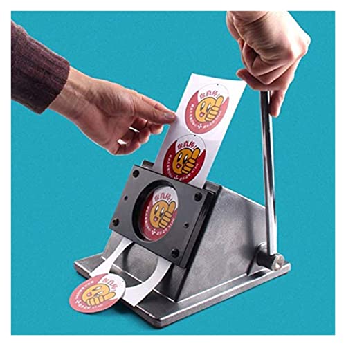 Grafik-Lochstanze Papier-Grafik-Lochstanze Multi Sheets Stack Cutter Button für Profis und Heimwerker(37mm) von QZXCVH
