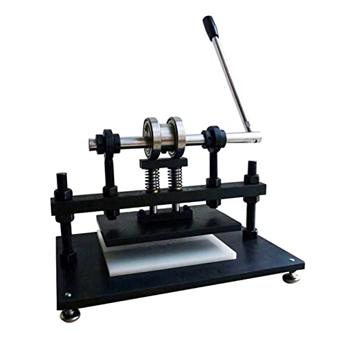 Leder-Eindruck- / Schneidemaschine, manuelle Stanzmaschine, Stanz-Leder-Stanzmaschine für Profis und Heimwerker Leder-Eindruck- / Schneidemaschine, manuelle Stanzmaschine, Stanz-Leder-Stanzmaschine für Profis und Heimwerker von QZXCVH