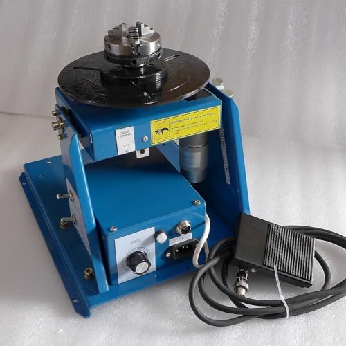 QZXCVH BY-10 Mini-Schweißpositionierer Drehtisch 3-Backen-Drehfutter K01-63 Halbautomatisches Rohr für Profis und Heimwerker QZXCVH BY-10 Mini-Schweißpositionierer Drehtisch 3-Backen-Drehfutter K01-63 Halbautomatisches Rohr für Profis und Heimwerker von QZXCVH