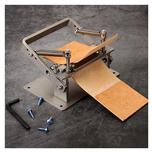 QZXCVH Edelstahl Handwerk Lederstreifen Gürtel Manuelle Effiliermaschine DIY Schneideschäler Werkzeuge + 10 Stück Klingen 10MM * 18MM für Profis und Heimwerker QZXCVH Edelstahl Handwerk Lederstreifen Gürtel Manuelle Effiliermaschine DIY Schneideschäler Werkzeuge + 10 Stück Klingen 10MM * 18MM für Profis und Heimwerker von QZXCVH