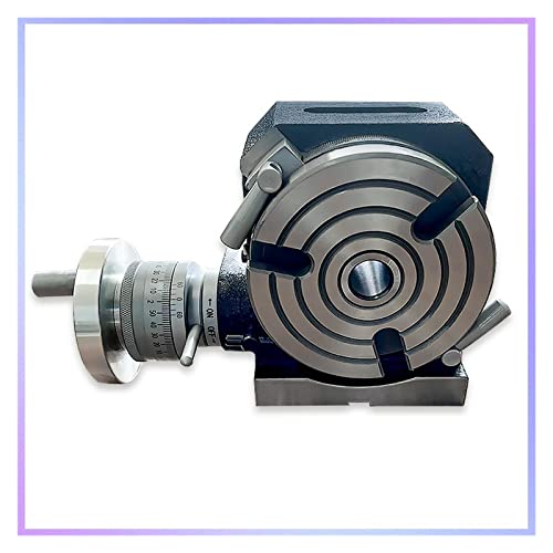 QZXCVH HV4 Durchmesser 110 mm Vertikale und horizontale Fräsmaschine Horizontaler vertikaler Drehtisch Hohe Präzision für Profis und Heimwerker QZXCVH HV4 Durchmesser 110 mm Vertikale und horizontale Fräsmaschine Horizontaler vertikaler Drehtisch Hohe Präzision für Profis und Heimwerker von QZXCVH