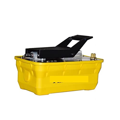 QZXCVH Trägerkorrektur Pneumatische Hydraulikpumpe Fußhydraulikpumpe Handpumpenaggregat 70 MPa 2,3 l. für Profis und Heimwerker von QZXCVH