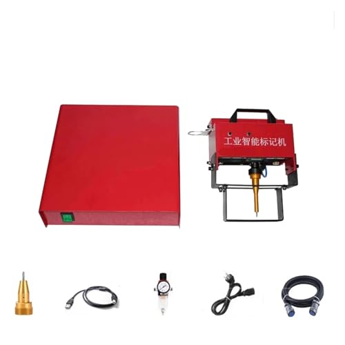 QZXCVH Tragbare pneumatische Metallprägemaschine for VIN-Code (100 * 20 mm) Rahmenkennzeichnungsmaschine Fahrgestellnummer für Profis und Heimwerker von QZXCVH