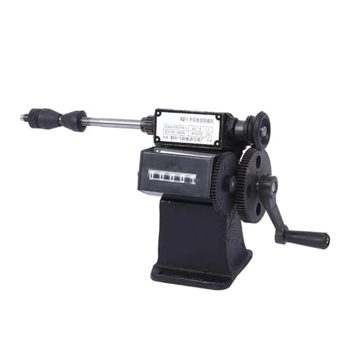 QZXCVH Wickelmaschine, Handspulenwickelmaschine, manuelle Spulenwickelmaschine, Zählerbereich 0–9999 for Heime, Motorspulen-Nähen(A) von QZXCVH