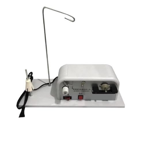 QZXCVH Wickelmaschine, MK-35 Nähgarn-Spulenwickler, Schablonenmaschine, Unterfadenwickelmaschine, Kernwickler, elektrische, intelligente Wickelmaschine von QZXCVH