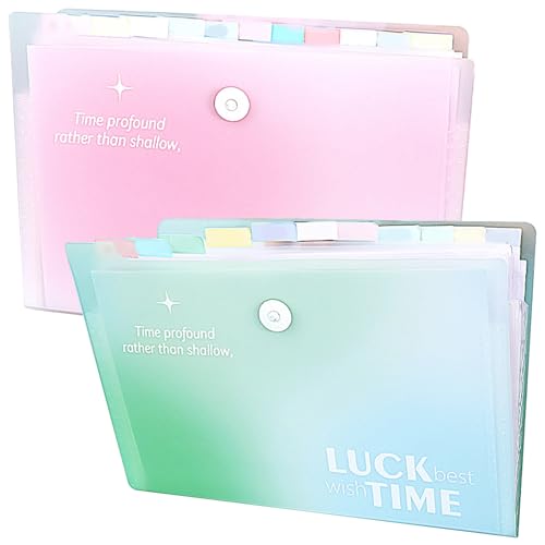 Qaestuan 2 Stück Fächermappe, Fächermappe mit 12 Tasche Dokument, Kunststoff Ordnungsmappe mit Farbetiketten, Große Kapazität Organizer Mappe, für Büro Hause Schule Dokumente Qaestuan 2 Stück Fächermappe, Fächermappe mit 12 Tasche Dokument, Kunststoff Ordnungsmappe mit Farbetiketten, Große Kapazität Organizer Mappe, für Büro Hause Schule Dokumente von Qaestuan