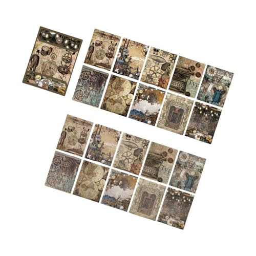 20 Blätter Ästhetische Dekorationspapier Für Scrapbook Journal Planer Foto Album Telefon Fall Scrapbooking Decoration Supply Adhäsive Vintage Journaling Supplies 20 Blätter Ästhetische Dekorationspapier Für Scrapbook Journal Planer Foto Album Telefon Fall Scrapbooking Decoration Supply Adhäsive Vintage Journaling Supplies von Qaonsciug
