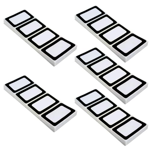 300pcs Selbstkleber Name Bezeichnungen Schwarzer Grenzname Aufkleber Kleidungsbezeichnungen Aufkleber Für Kindergärtenschule von Qaonsciug