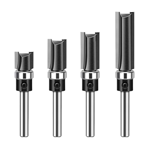 4pcs Fräsenschneider 1/4 Zoll von Qaonsciug