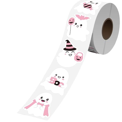 500 Insmeter Glitzernde Siegelaufkleber Für Die Versiegelungsumschlagkarten Scrapbooking Kleber Aufkleber Verpackungsetikett Für Die Verpackung Von Halloween Verpackungen von Qaonsciug