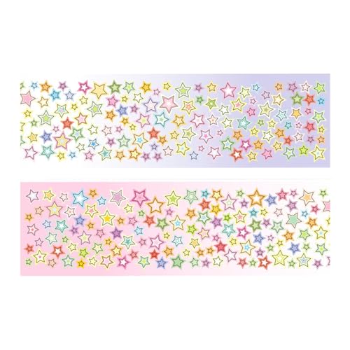 Papierband Sternenhimmel Serie Washis Tape Schöne Maskierung Dekorative Künstler Scrapbooking Supplies Sternenhimmelserie Washis Künstler Schöne Dekorative Maskierung von Qaonsciug