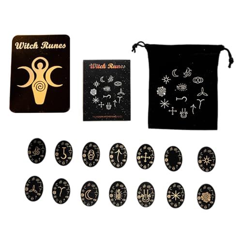 Qaonsciug Holzsteine Set Massivholzsteine mit Box Ideal Für Reisen Weissagungen Hexerei Holzschnitt Orakel Von Nordic Qaonsciug Holzsteine Set Massivholzsteine mit Box Ideal Für Reisen Weissagungen Hexerei Holzschnitt Orakel Von Nordic von Qaonsciug