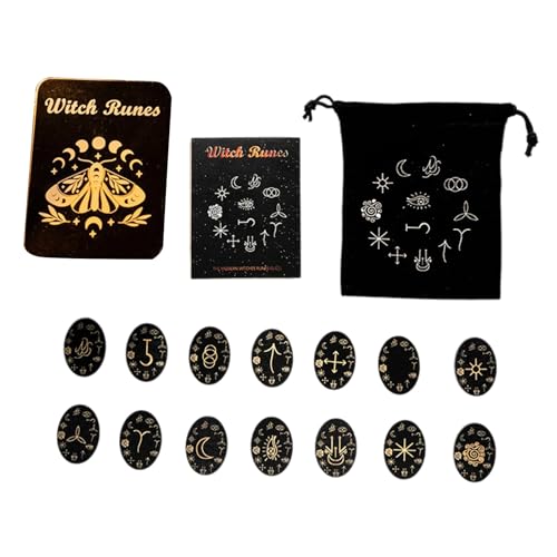 Qaonsciug Holzsteine Set Massivholzsteine mit Box Ideal Für Reisen Weissagungen Hexerei Holzschnitt Orakel Von Nordic Qaonsciug Holzsteine Set Massivholzsteine mit Box Ideal Für Reisen Weissagungen Hexerei Holzschnitt Orakel Von Nordic von Qaonsciug